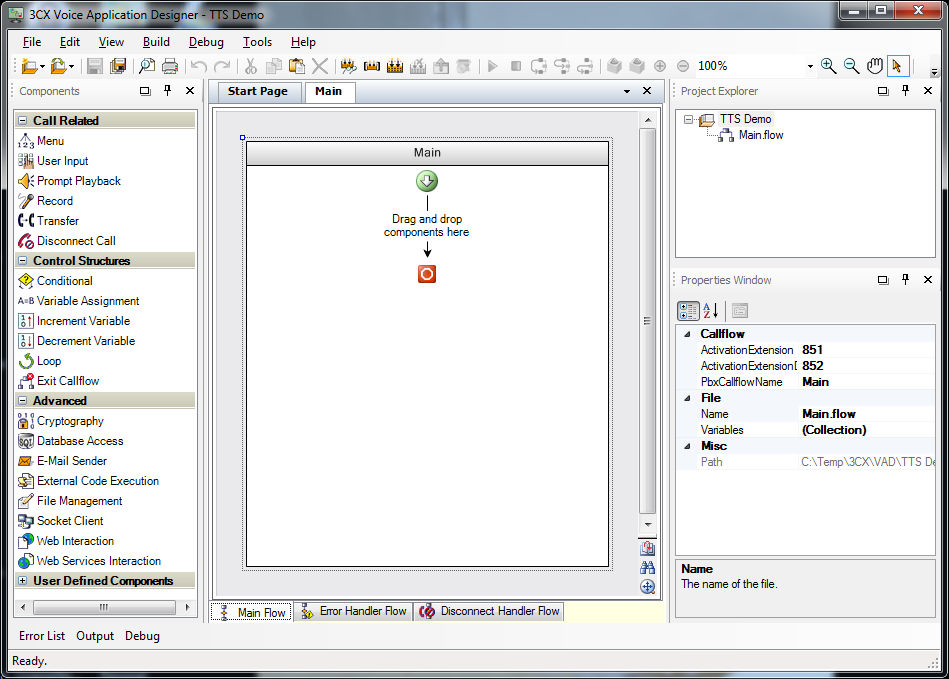 Configuring Text to Speech for 3CX Phone System