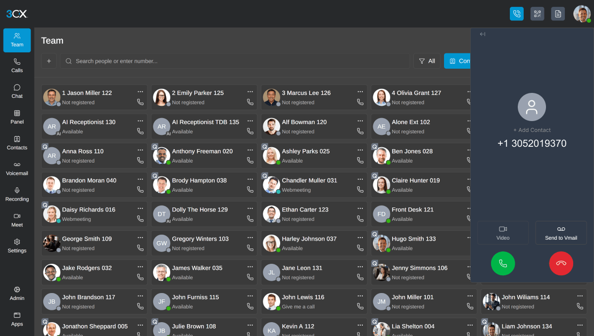 3CX Web Client