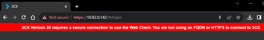 FQDN web client