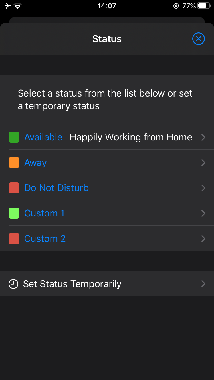 L'interfaccia utente migliorata con l'ultima applicazione 3CX per iOS consente di lavorare felicemente da casa