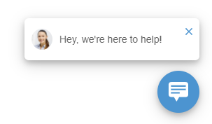 La live chat ha nuovi saluti