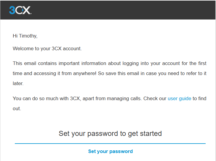 Set password Set password