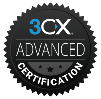 Badge di certificazione avanzata 3CX
