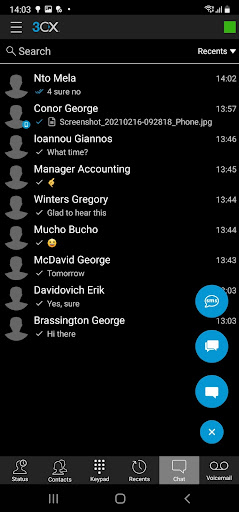 Chiedi a Siri di effettuare una chiamata tramite 3CX