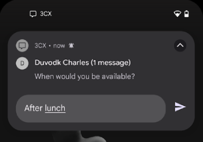 Android App – risposta rapida alle chat Rispondi più rapidamente alle chat con la nuova App Android