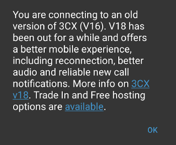 App 3CX Android con notifiche V18 per una migliore UX