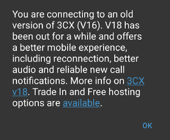 App 3CX Android – V18 Notifiche App 3CX Android con notifiche V18 per una migliore UX