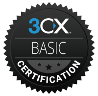 Badge di certificazione basic 3CX