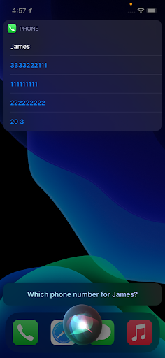 Utilizza Siri facilmente per effettuare chiamate tramite numero o nome