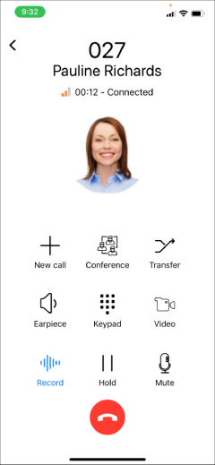 Nuovo look del dialer