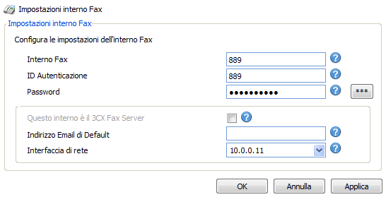 Configurare GoldBolt FaxSkape per Invio e Ricezione Fax con 3CX Phone System