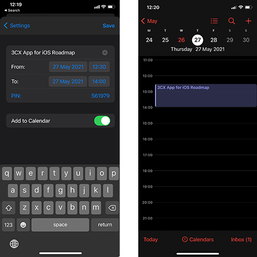 Crea un evento e aggiungilo al calendario automaticamente