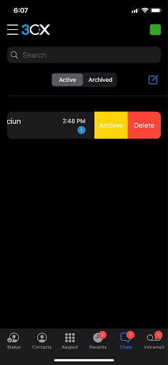 Archivia facilmente le chat con la nuova realease iOS