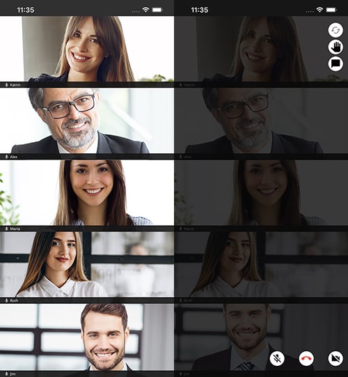 La videoconferenza per iphone