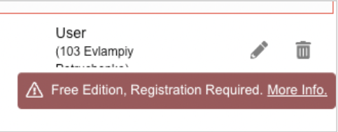 Licenze registrate incorrettamente Licenze registrate incorrettamente