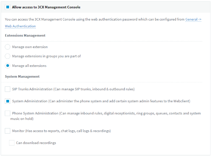 Gestisci live chat e gli utenti dal web client