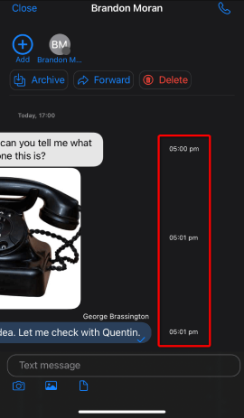 Tieni traccia dei timestamp