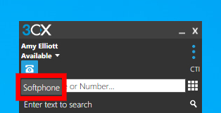 Phone selector dell'app di Windows