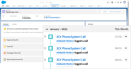 Integrazione salesforce CRM
