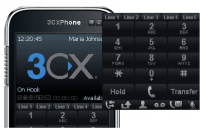 Softphone VoIP Il Softphone 3CX per Windows
