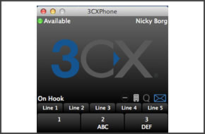 New Alpha build of 3CXPhone for Mac OS added to v12 SP1