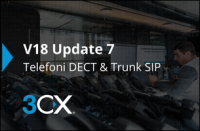 La nuova V18 U7 porta una configurazione dei telefoni dect più semplice
