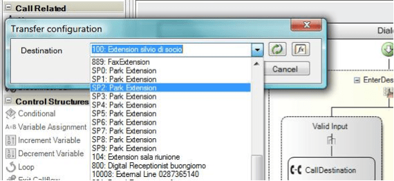 Associazione dei parametri validi digitati Associazione dei parametri validi digitati