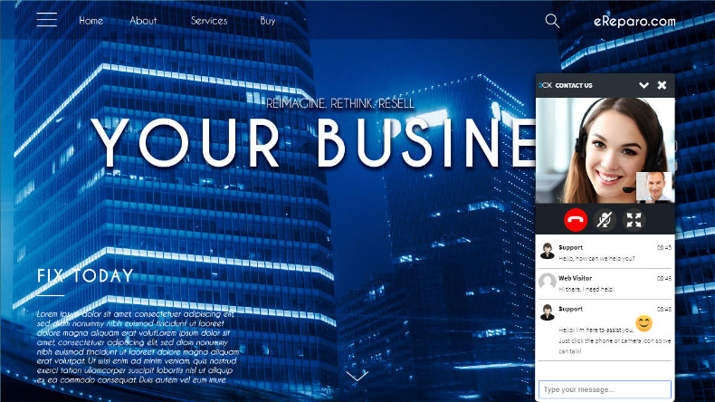 Chatta con i visitatori del tuo sito web con il plugin 3CX Live Chat & Talk
