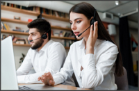 Gli agenti del contact center sono esperti nel settore