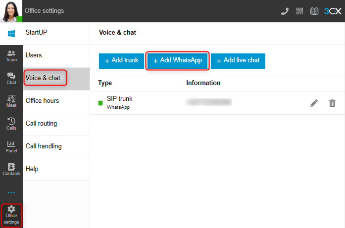 Aggiungi whatsapp dal tuo web client grazie all'integrazione API