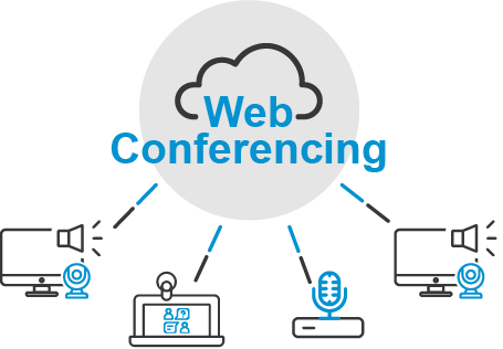La funzionalità del web conferencing