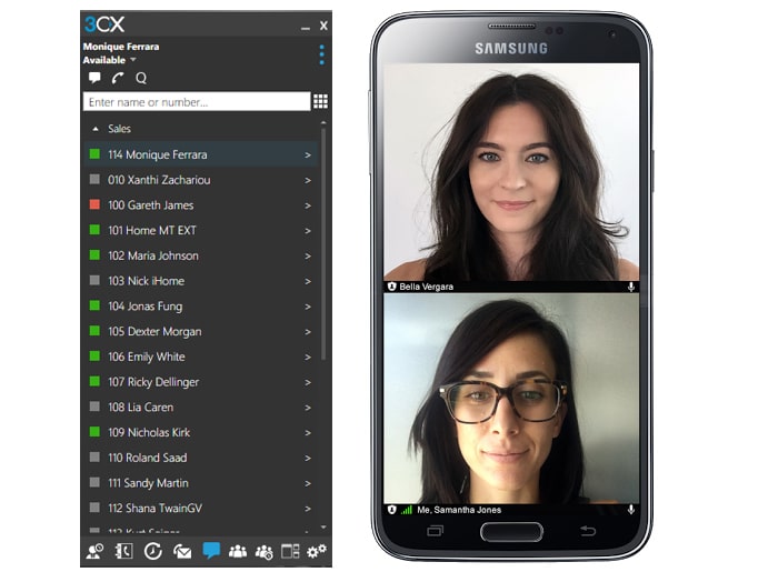 Il nuovo 3CX WebMeeting Windows e Client Android
