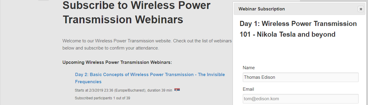 Elenca i tuoi webinar sul tuo sito Web WordPress con il plugin 3CX webinar